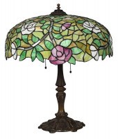 LARGE ARTS AND CRAFTS STAINED