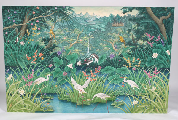 Large Asian ideal landscape