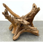 Large Assembled Driftwood Tabl