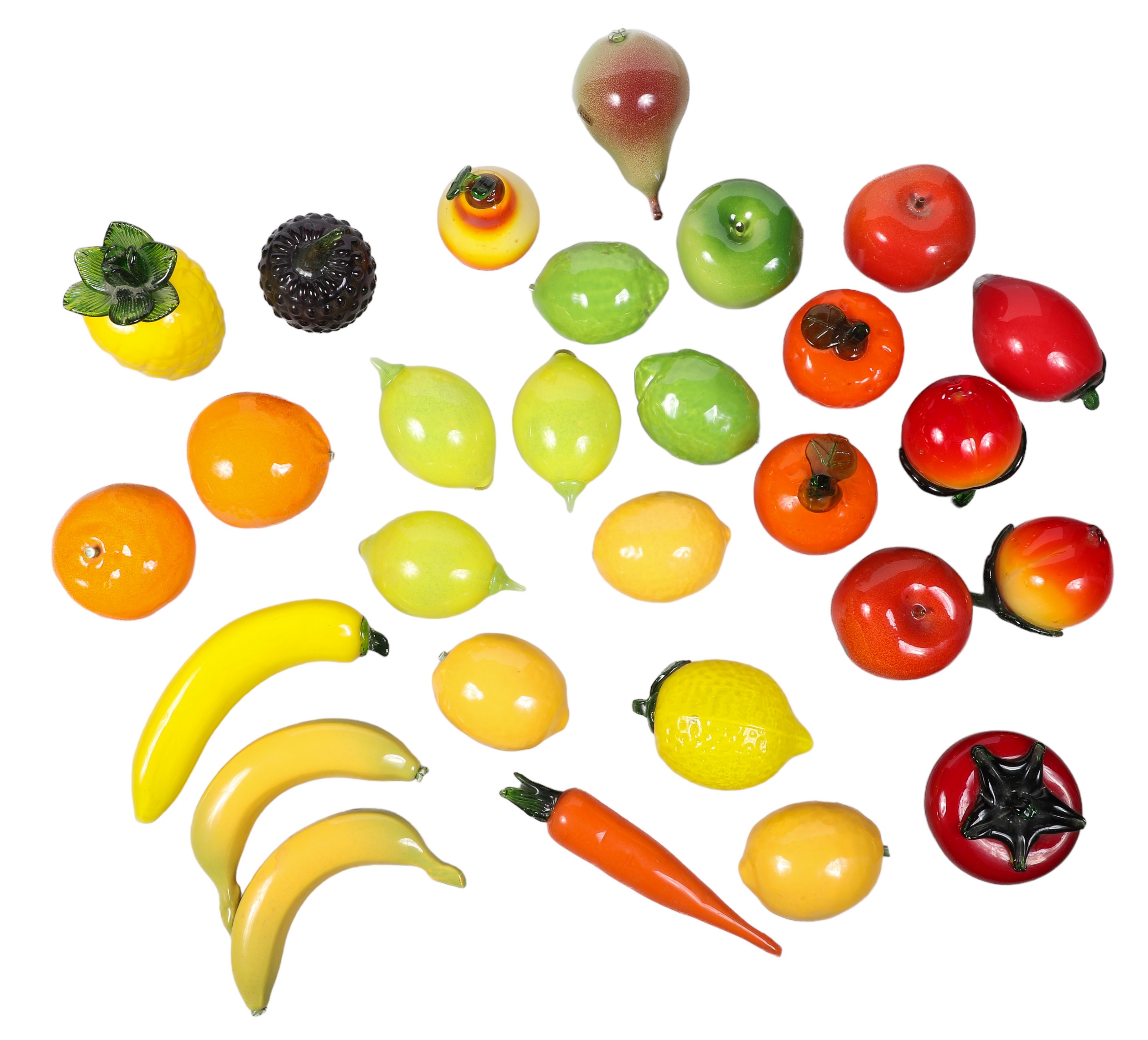 Large assortment of glass and