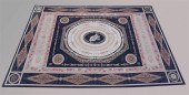 LARGE AUBUSSON STYLE DHURRIE R