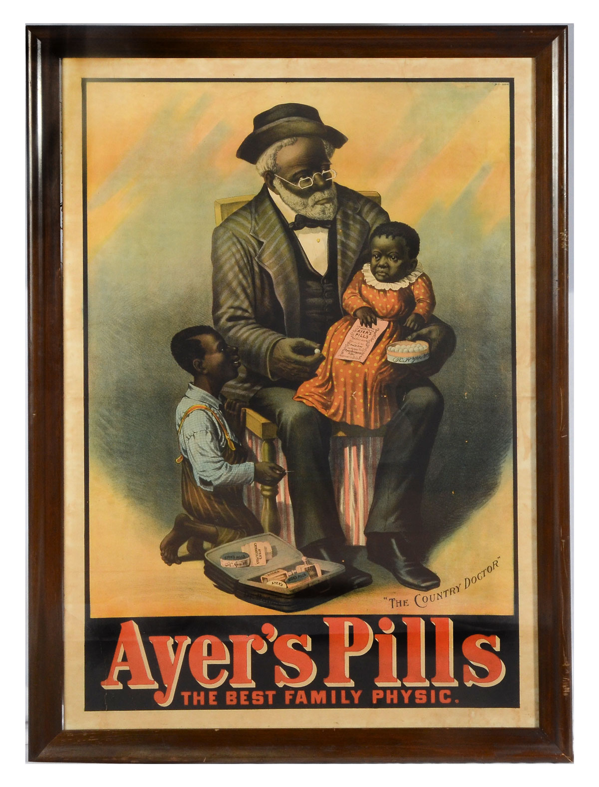 LARGE AYER'S PILLS BLACK