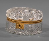 LARGE BACCARAT CRYSTAL SHELL-F