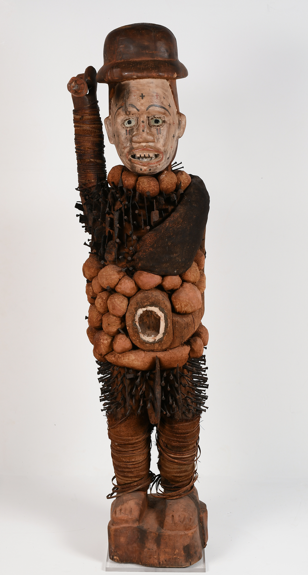 LARGE BAKONGO NKONDI NAIL FETISH