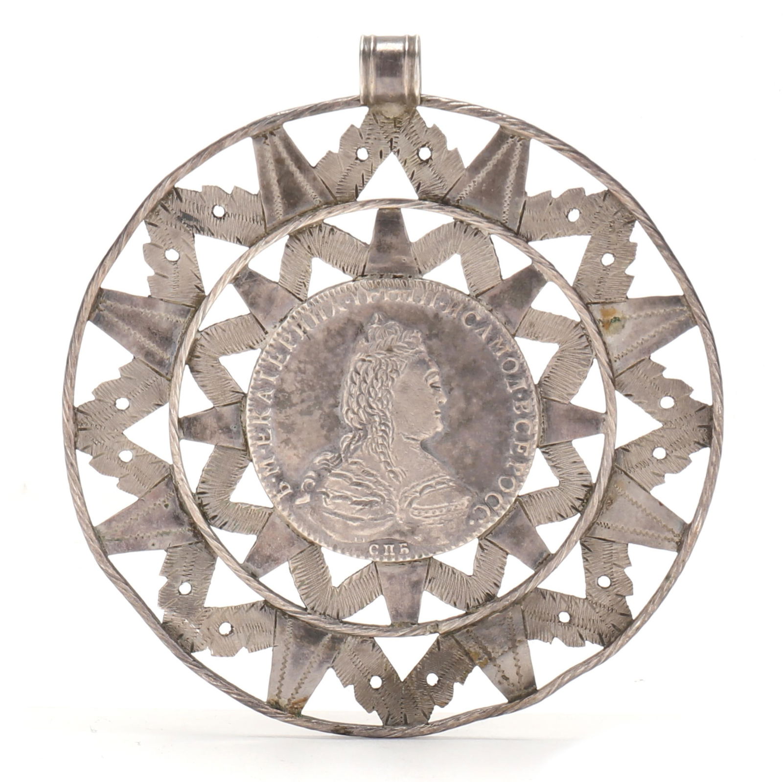 LARGE BALTIC CAST SILVER