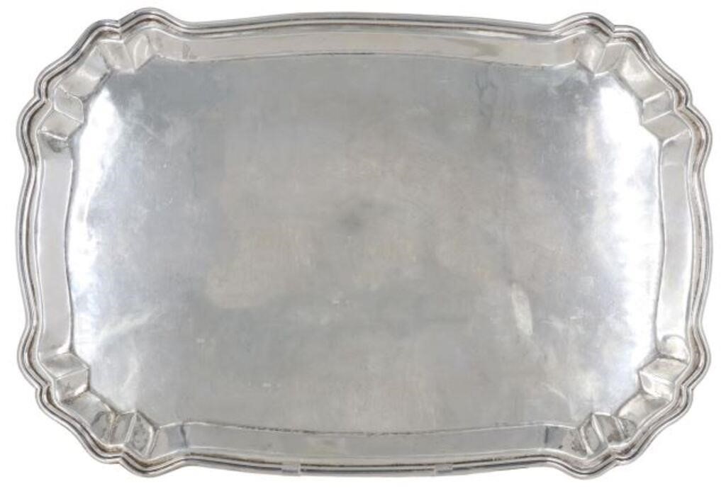 LARGE BAROQUE STYLE STERLING SILVER