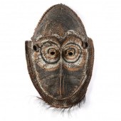 LARGE BASKETRY GABLE MASK, PAP