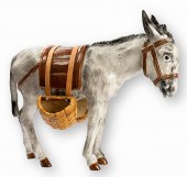 LARGE BAVENT FAIENCE DONKEY FI