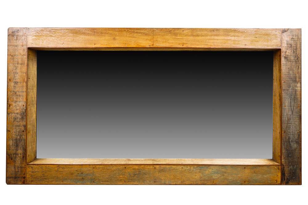 LARGE BEAM-FRAMED MIRRORmade by