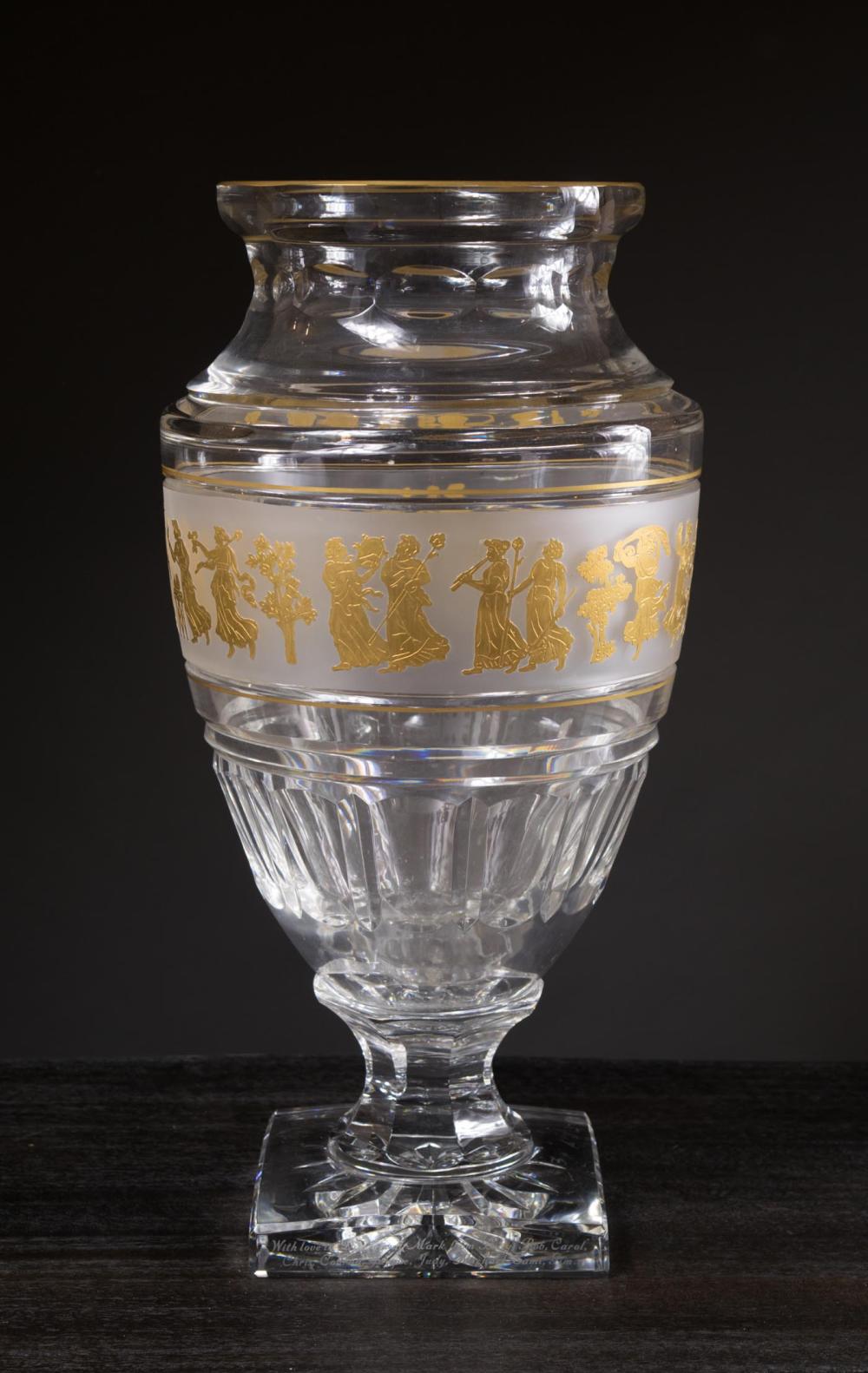 LARGE BELGIAN CRYSTAL 'JUPITER'