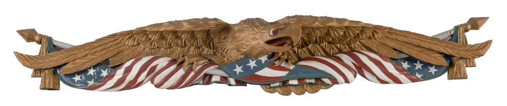 LARGE BELLAMY-STYLE EAGLE PLAQUE