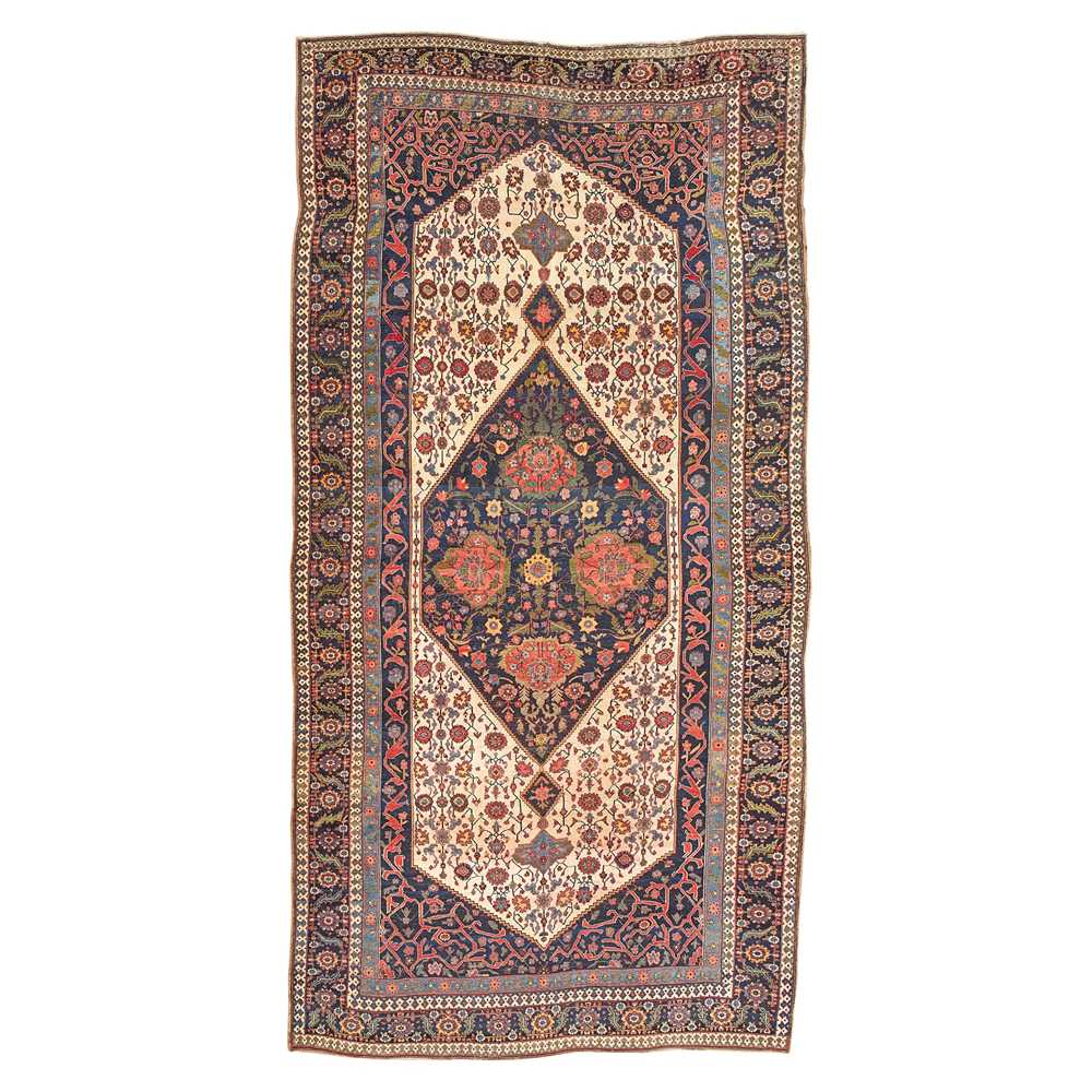 LARGE BIDJAR CARPET WEST PERSIA,