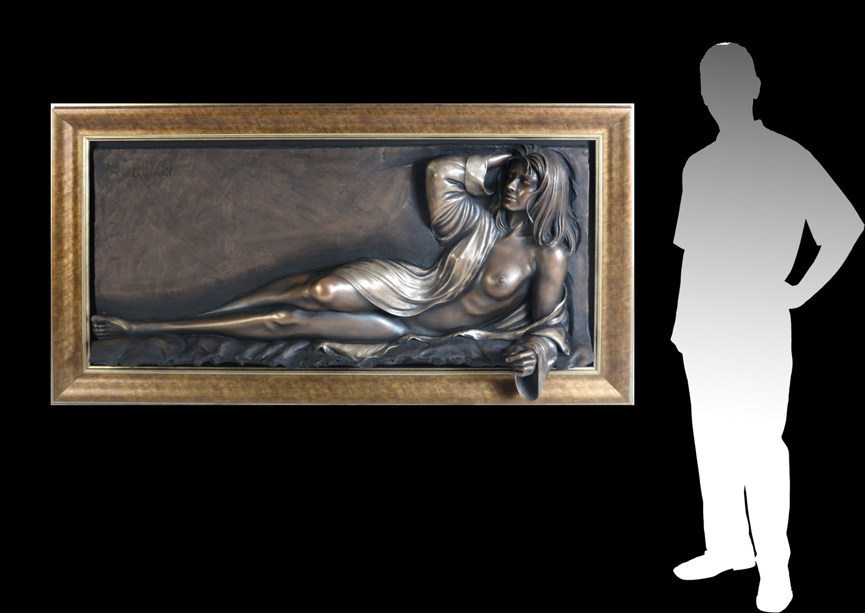 LARGE BILL MACK RECLINING NUDE