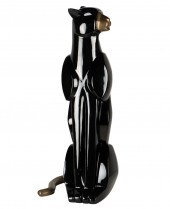 LARGE BLACK FIBERGLASS AND BRA