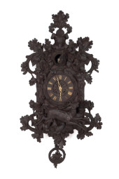 LARGE BLACK FOREST HAND CARVED