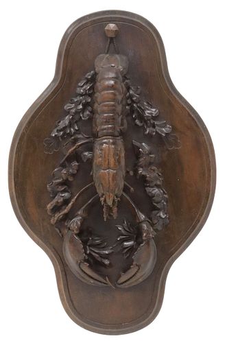 LARGE BLACK FOREST STYLE CARVED