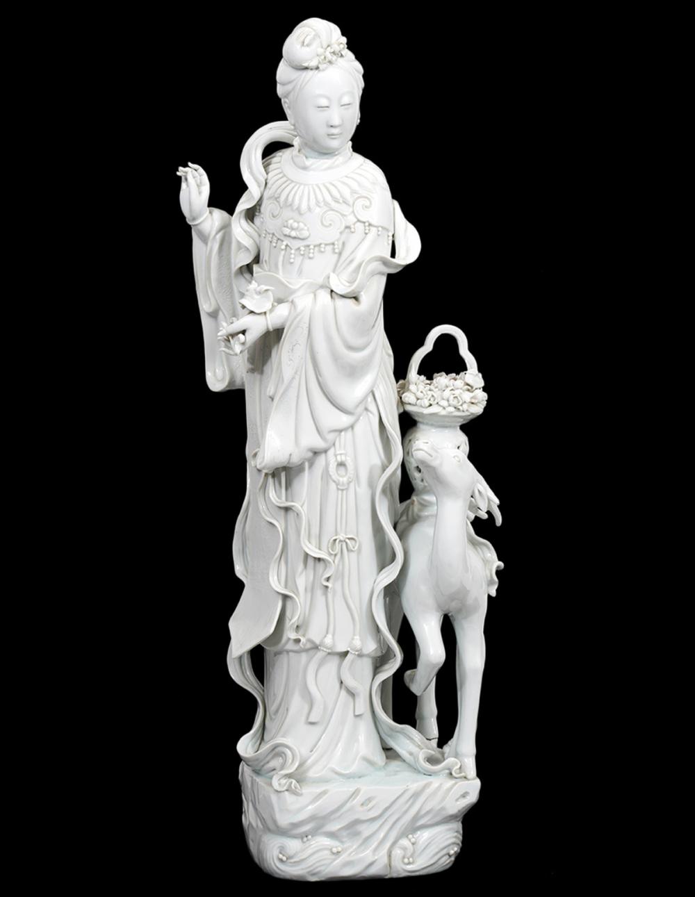 LARGE BLANC DE CHINE CHINESE