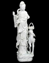 LARGE BLANC DE CHINE CHINESE P