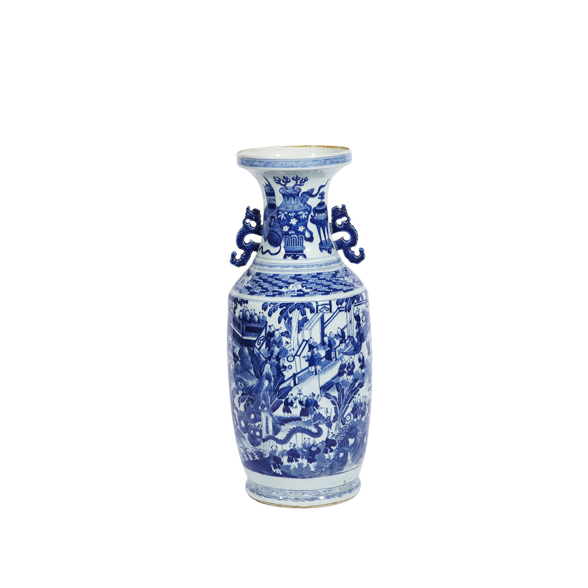 Large Blue and White ??~Hundred