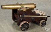 LARGE BRASS BARREL SIGNAL CANN