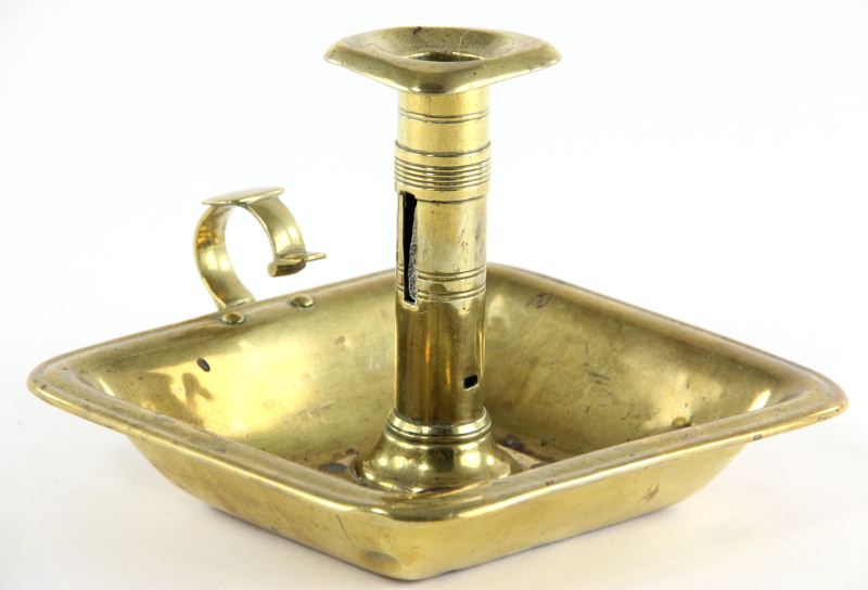 Large Brass Chambersticklikely