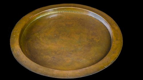 LARGE BRASS MISSION STYLE TRAYLarge