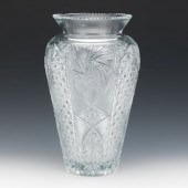 LARGE BRILLIANT CUT CRYSTAL VA