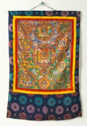 Large Brilliantly Polychromed