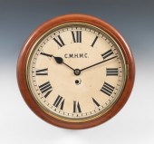 Large British Fusee Clock ca.