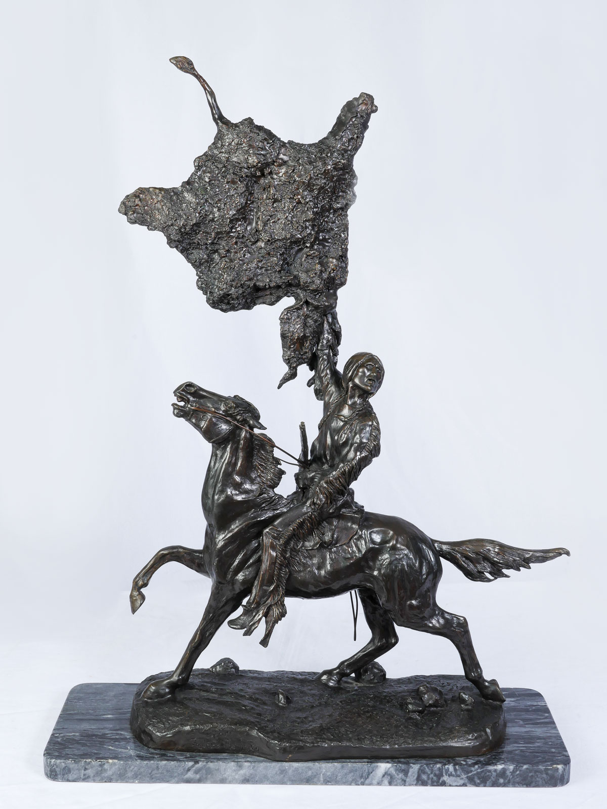 LARGE BRONZE AFTER REMINGTON