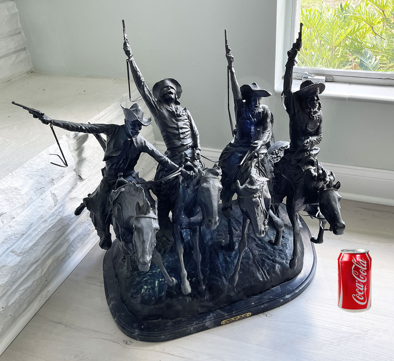 LARGE BRONZE AFTER REMINGTON
