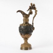 LARGE BRONZE BACCHANALIAN GARN