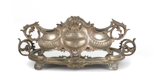 Large bronze centerpiece 20th c.