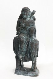 LARGE BRONZE CHINESE IMMORTAL