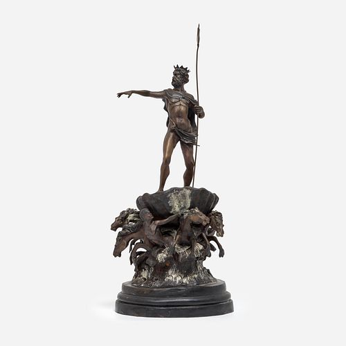 LARGE BRONZE OF POSEIDONA