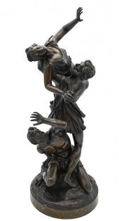 LARGE BRONZE SCULPTURE, THE RA