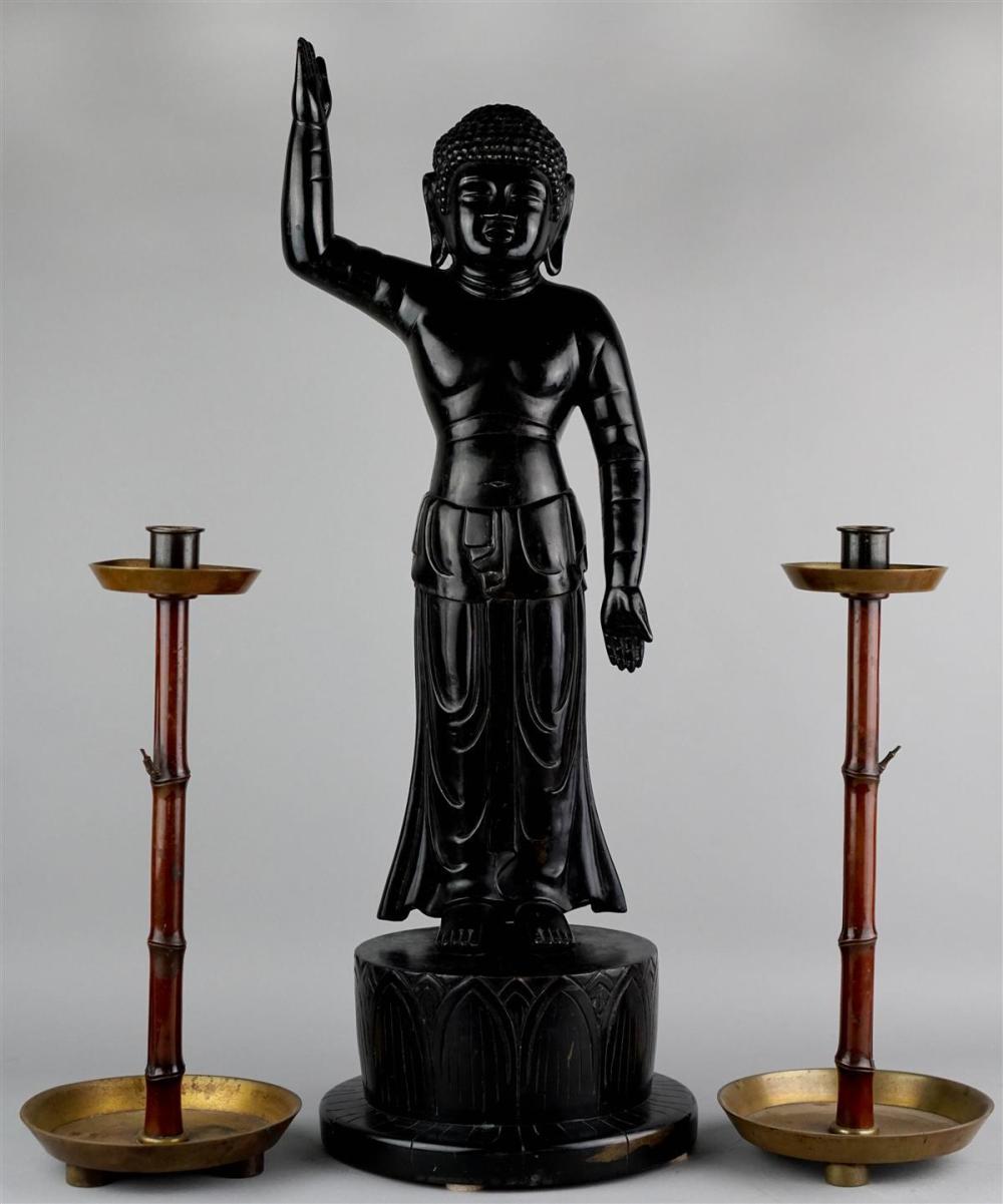 LARGE BRONZE STANDING 'INFANT'