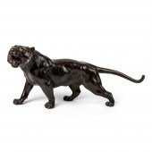 LARGE BRONZE TIGER OKIMONO
MEI