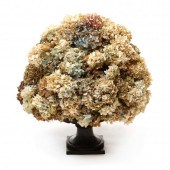 LARGE BRONZE TONE URN WITH HYD