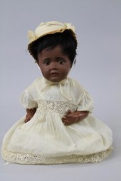 LARGE BROWN BISQUE ''HILDA'' B