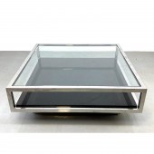 Large BRUETON Coffee Table. Sq