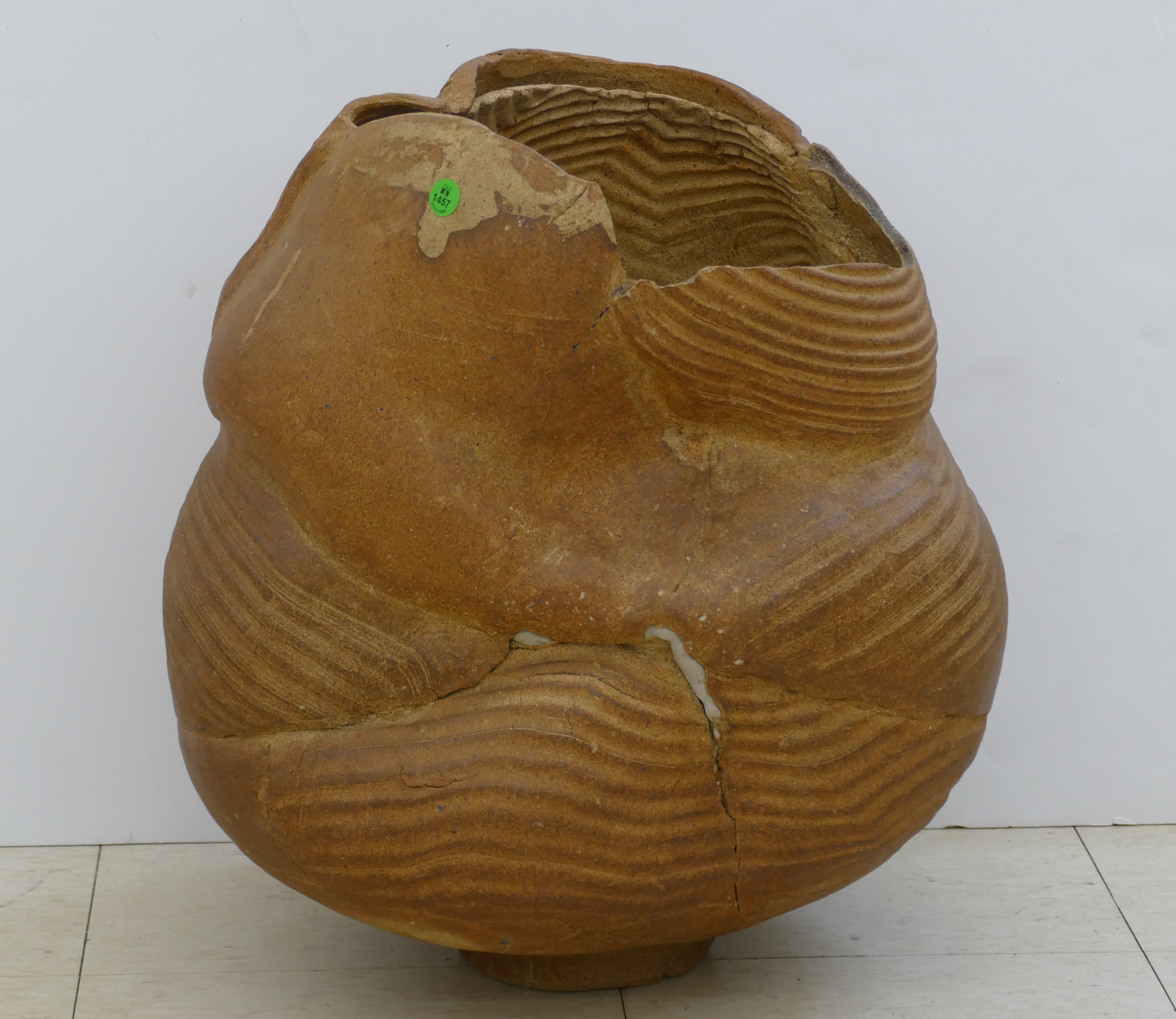 Large Brutalist Studio Pottery