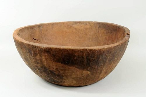 LARGE BURL MAPLE BOWLLarge possibly
