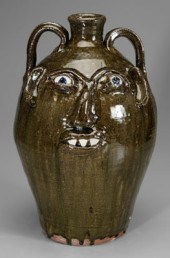 Large Burlon Craig stoneware f