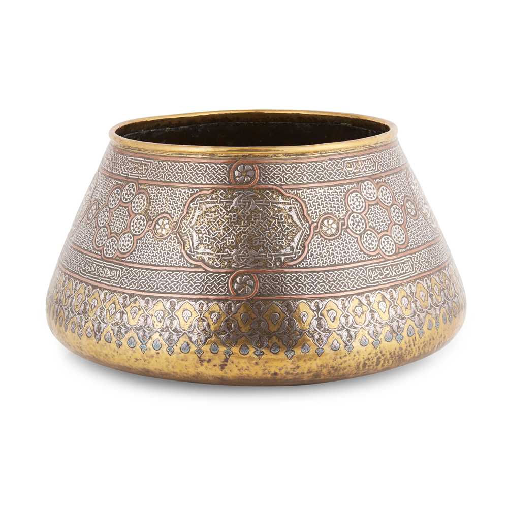 LARGE CAIROWARE SILVER AND COPPER