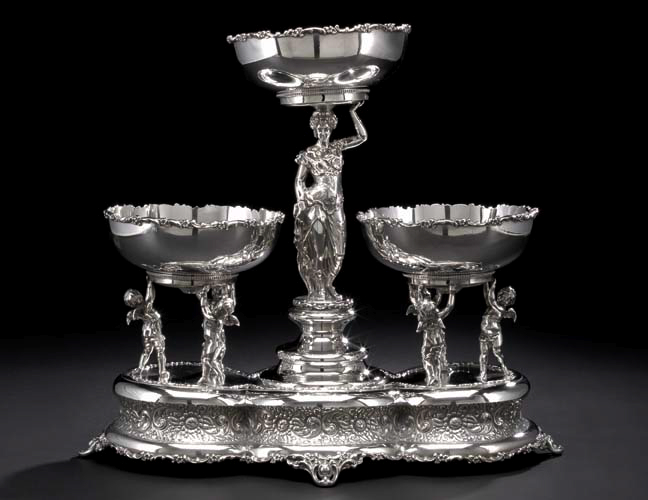 Large Canadian Silverplate