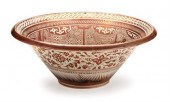 Large Cantagalli copper lustre