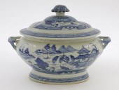 LARGE CANTON COVERED TUREEN, 1