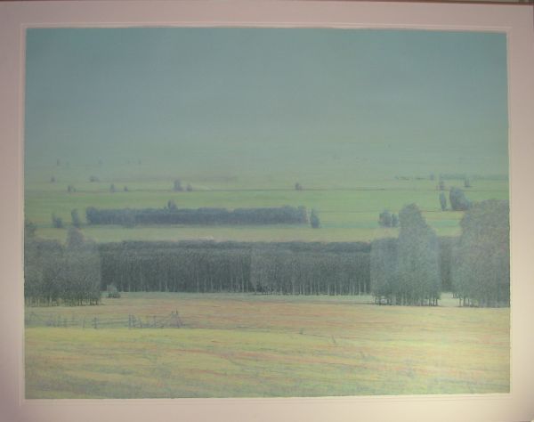 Large Canvas Watercolor.34'' x 45''