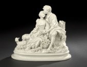 Large Capodimonte Blanc-de-Chi